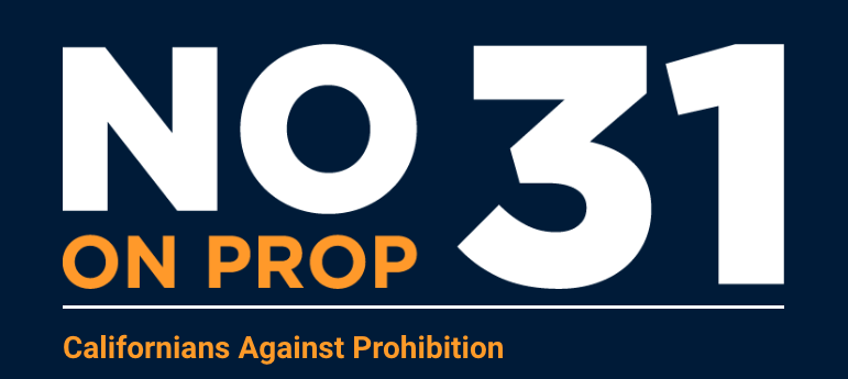 Vote NO on Prop 31 in California !